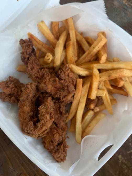 Chicken Tender Meal.